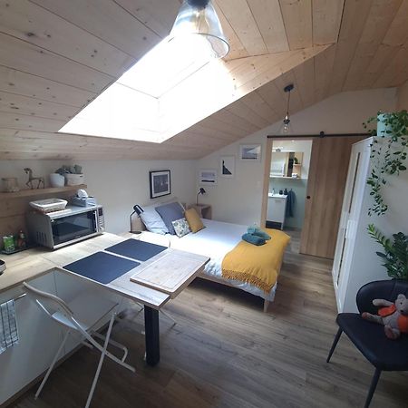 Appartamento Sous Le Saule Nods Esterno foto