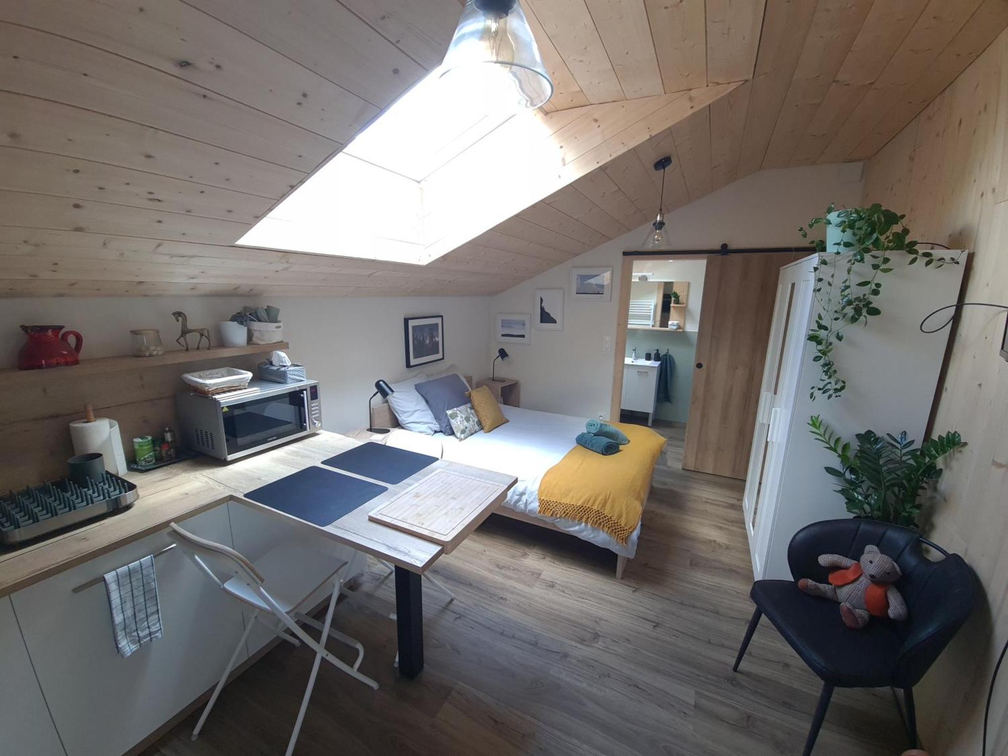 Appartamento Sous Le Saule Nods Esterno foto